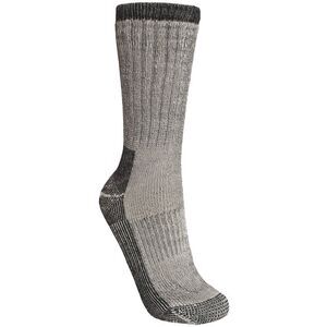 Trespass Mens Stroller Merino Wool Hiking Boot Socks (1 Pair) / Gray Marl
